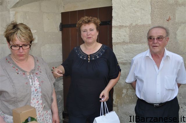 I Presidenti del gemellaggio : da sinistra Sylvie Lefort , Antonella Proserpio e l'ex Presidente Jacques Nicaud