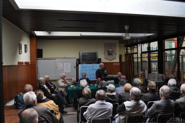 Un incontro recente organizzato dall'associazione Pensionatii Barzanesi 