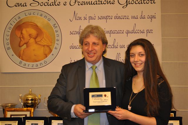 La campionessa provinciale Annalisa Bosisio