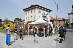 La votazione al gazebo 