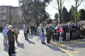 Il pubblico che ha assitito all'inaugurazione