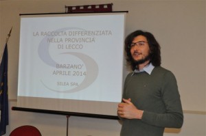 L'assessore all'Ambiente di Barzanò, Michele Cazzaniga