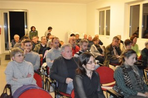 Il pubblico che ha partecipato all'incontro di martedì 8 aprile