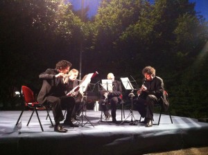 Il Quartetto di fiati Anteum