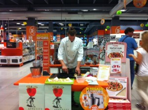 Lo showcooking da Sacchi Expert